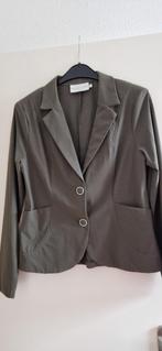 Helena Hart blazer legergroen, als nieuw, maat 38 travelstof, Maat 38/40 (M), Zo goed als nieuw, Jasje, Groen