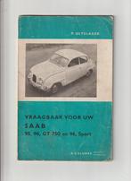 SAAB 95,96,GT750 en96,Sport 1e -2e Druk-1966/Duitstalig 1960, Ophalen of Verzenden