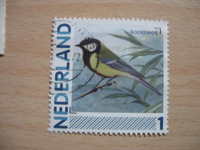 Vogelbescherming vogel koolmees, Postzegels en Munten, Postzegels | Nederland, Verzenden, Gestempeld