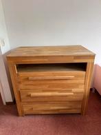 Woood commode en ledikant, Ophalen, Gebruikt, 50 tot 70 cm, 100 cm of meer
