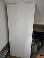 Opdekdeur 83 x 201,5 met houtprint, Doe-het-zelf en Verbouw, Deuren en Horren, Ophalen, 80 tot 100 cm, Binnendeur, Zo goed als nieuw