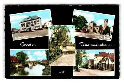 Raamsdonksveer, Groeten uit Raamsdonksveer, Verzamelen, Ansichtkaarten | Nederland, Gelopen, Noord-Brabant, 1960 tot 1980, Verzenden