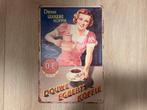 Reclamebord Douwe Egberts - Lekkere koffie 20x30, Ophalen of Verzenden, Zo goed als nieuw, Reclamebord