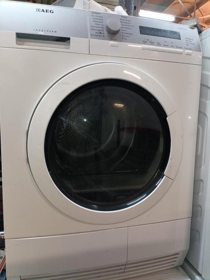 Aeg protex plus warmtepompdroger 8 KG, Witgoed en Apparatuur, Wasdrogers, Zo goed als nieuw, Overige typen, 6 tot 8 kg, 85 tot 90 cm
