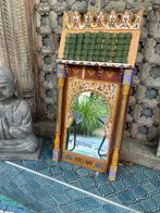 Marokkaanse Arabische Vintage handwerk spiegel oosters 60 cm, Gebruikt, Ophalen of Verzenden, https://verburgtvintage.nl/#contact