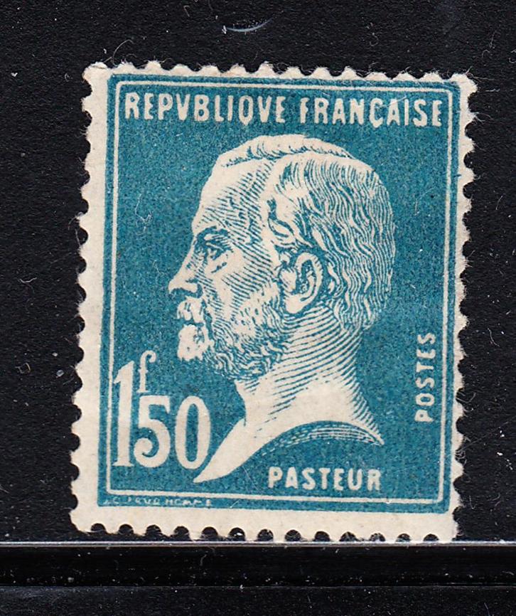527 - Frankrijk michel 197 met plakkerrest , Louis Pasteur, Postzegels en Munten, Postzegels | Europa | Frankrijk, Postfris, Verzenden