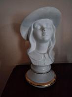 Buste beeld biscuit porselein  - Jando/ spain, Antiek en Kunst, Antiek | Porselein, Ophalen of Verzenden