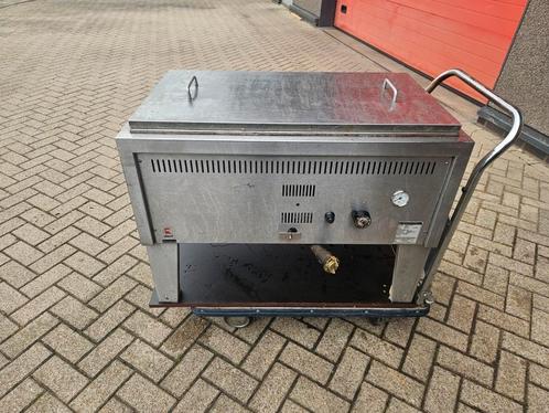 Ubert visbakoven gasfrituur op flessengas, Witgoed en Apparatuur, Frituurpannen, 4 liter of meer, Ophalen