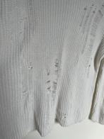 Berenice witte destroyed trui grofgebreid maat M, Kleding | Dames, Truien en Vesten, Maat 38/40 (M), Berenice, Wit, Ophalen of Verzenden