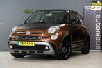 Fiat 500 L 0.9 TwinAir Cross *55.884KM ORG NL* Navigatie/Cam, 65 €/maand, Gebruikt, Bruin, Leder en Stof
