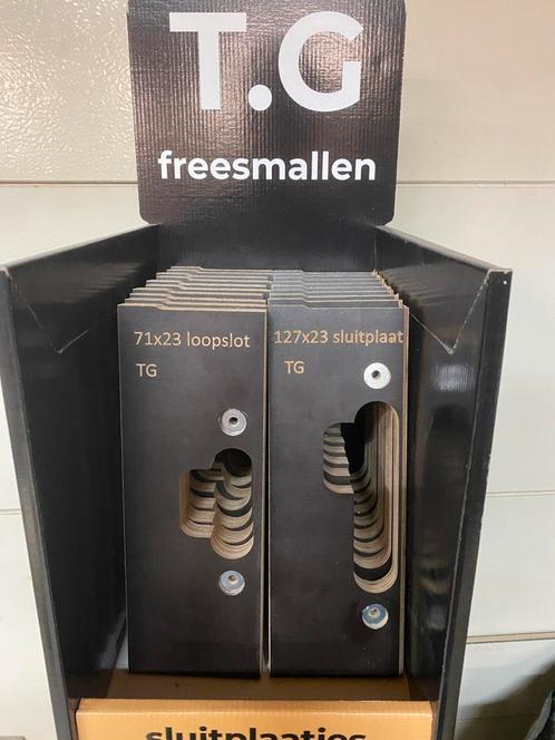 Freesmal set, Doe-het-zelf en Verbouw, Hang- en Sluitwerk, Nieuw, Ophalen of Verzenden