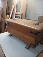 Zware eiken dekenkist, Huis en Inrichting, Woonaccessoires | Kisten, Ophalen, 50 tot 100 cm, Minder dan 50 cm
