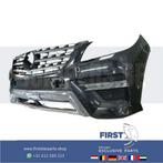 W166 ML AMG Voorbumper Mercedes M KLASSE 2011-2015 BUMPER ZW, Gebruikt, -, Voor, Ophalen of Verzenden
