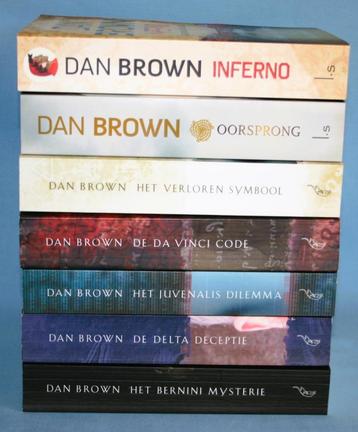 DAN BROWN BOEKEN - LOS TE KOOP beschikbaar voor biedingen