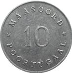 Nederland - Poortugaal 10 cent z.j. / 1950 (token, zeldzaam), Postzegels en Munten, Penningen en Medailles, Nederland, Overige materialen