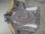 Trainingspak Adidas nieuw,  maat 164.  Zwart/goud/wit, Ophalen of Verzenden, Nieuw, Jongen of Meisje