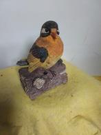 14423)  Goudvink met muziek, Dieren en Toebehoren, Ophalen of Verzenden, Overige typen