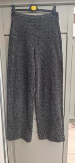 Wide leg broek zwart/donker grijs xs h&m, Zwart, Ophalen of Verzenden, Zo goed als nieuw, Maat 34 (XS) of kleiner