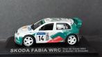 Skoda Fabia WRC Rally Tour de Corse 2003 1:43 Altaya ixo Pol, Hobby en Vrije tijd, Modelauto's | 1:43, Verzenden, Zo goed als nieuw