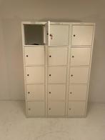Partij Lockerkast 15 deurs wit €165 ex