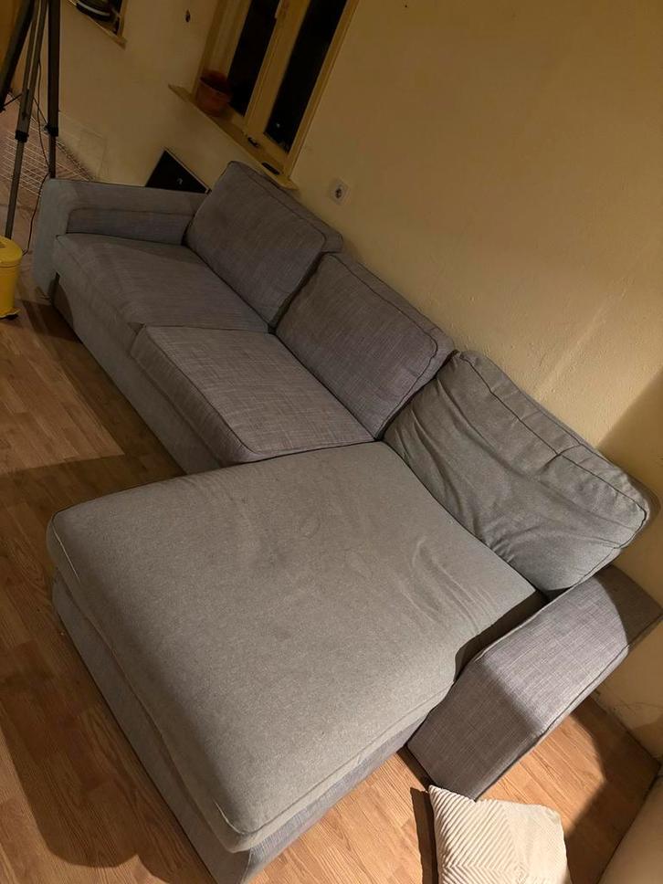 Ikea kivik hoekbank, Huis en Inrichting, Banken | Bankstellen, Gebruikt, Hoekbank, Vierpersoons of meer, 200 tot 250 cm, Stof