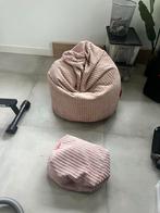 Loungepug Zitzak - Roze, Huis en Inrichting, Zitzakken, Ophalen of Verzenden, Zo goed als nieuw, Roze, Zitzak