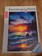 Ravensburger Puzzel Island Sunrise - 1000 Stukjes, Ophalen of Verzenden, 500 t/m 1500 stukjes, Zo goed als nieuw, Legpuzzel