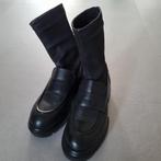 SHABBIES LOAFERS zwart 🖤 LEER 39 met sok, Ophalen, Zo goed als nieuw, Zwart, Instappers