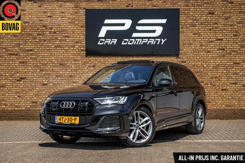 Audi Q7 55 TFSI e quattro Pro Line Plus,S-line, BTW,Pano, Auto's, Audi, Bedrijf, Te koop, Q7, 360° camera, 4x4, ABS, Achteruitrijcamera