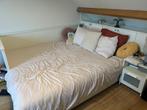 Hemnes Ikea Bedbank te koop, Ophalen, Gebruikt, Eenpersoons, Wit