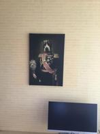 Hond in uniform schilderij, Ophalen of Verzenden