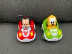 2 nieuwe zgan Disney Clementoni Mickey Mouse en Pluto, Ophalen, Mickey Mouse, Nieuw, Beeldje of Figuurtje