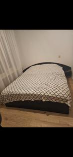 Bed, Ophalen, Gebruikt, Wit, Tweepersoons