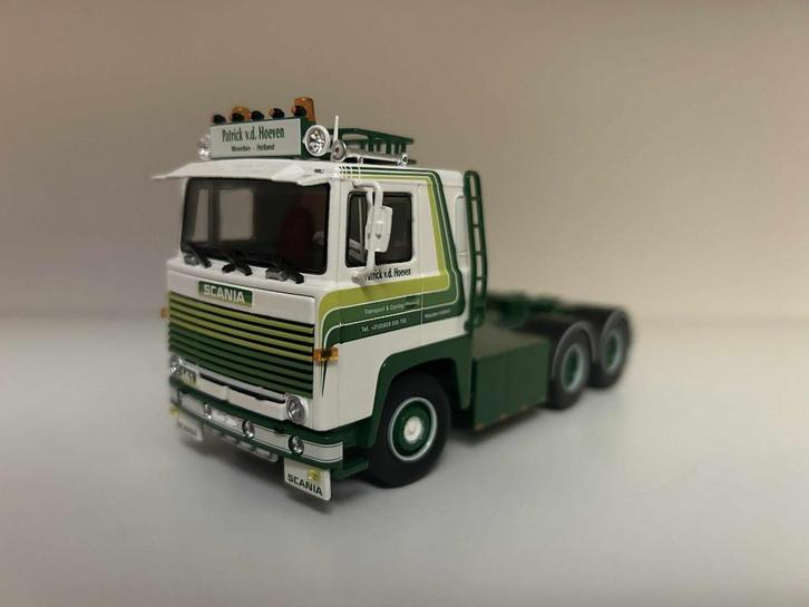 Tekno Scania 141 Patrick VD Hoeven, Hobby en Vrije tijd, Modelauto's | 1:50, Zo goed als nieuw, Bus of Vrachtwagen, Tekno, Ophalen of Verzenden