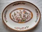 Ovale creme platte schaal Indian Tree England bloem planten, Antiek en Kunst, Ophalen of Verzenden
