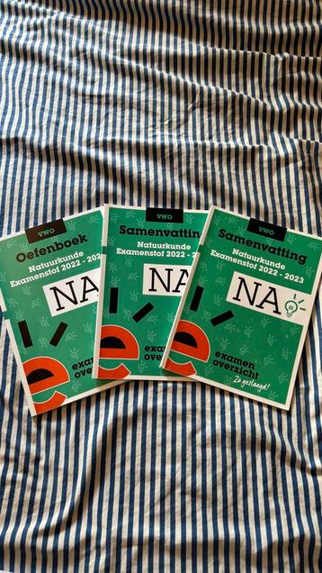 VWO Natuurkunde Examenboeken 2022-2023 beschikbaar voor biedingen