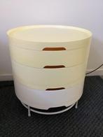 Vintage retro Ikea PS 2014 bijzettafel, Ophalen, Minder dan 45 cm, Gebruikt, Rond