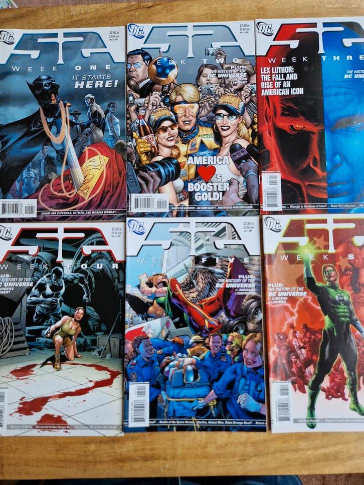 DC Comics 52 Week Complete Serie, Boeken, Strips | Comics, Complete serie of reeks, Amerika, Ophalen of Verzenden