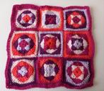 Gondas Creaties Retro Vintage dekentje granny square nr. 1, Ophalen of Verzenden, Nieuw