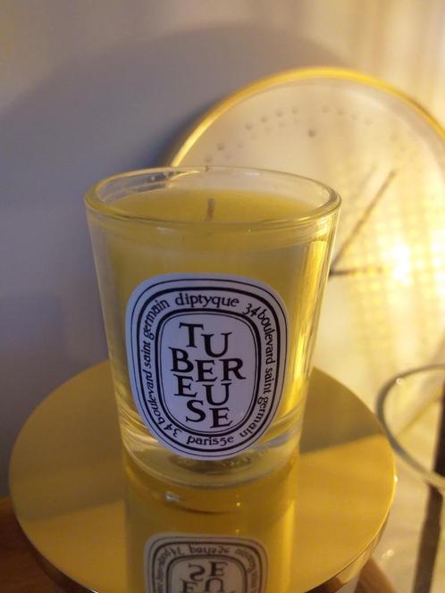 Originele Diptyque small candle Tubereuse voor maar 14,99, Huis en Inrichting, Woonaccessoires | Kandelaars en Kaarsen, Nieuw