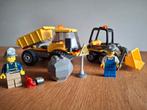 Lego 4201 kiepwagen met laadschop. Compleet met boekjes., Ophalen of Verzenden, Zo goed als nieuw, Complete set, Lego