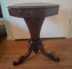 Victorian Rosewood Naaitafeltje met Klep, Antiek en Kunst, Antiek | Meubels | Tafels, Ophalen