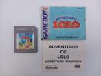 Adventures of Lolo (Game Boy), Puzzel en Educatief, Verzenden, 1 speler, Zo goed als nieuw