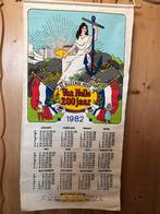 Linnen Kalender /Van Nelle uit 1982( in Nieuwstaat, Ophalen of Verzenden, Jaarkalender, Zo goed als nieuw
