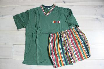 Groene heren shortama maat 52/54 / L, nieuw! beschikbaar voor biedingen