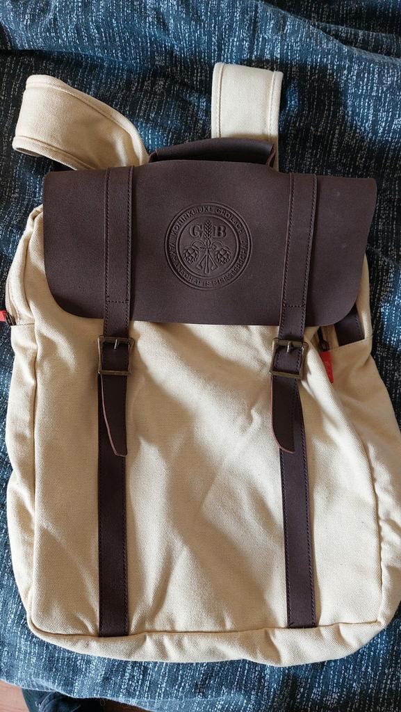 Koninklijke Grolsch Rugzak - 8kg Draagkracht, Sieraden, Tassen en Uiterlijk, Tassen | Rugtassen, Zo goed als nieuw, Overige merken