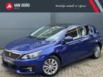 Peugeot 308 1.2 Allure / 100 % Onderhoud / Trekhaak / Leder, Gebruikt, Euro 6, 1199 cc, Blauw