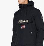 Zgan Napapijri zwarte Rainforest winterjack 3XL !!, Zwart, Overige maten, Ophalen of Verzenden, Zo goed als nieuw
