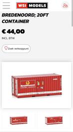 Gezocht! Wsi bredenoord 20ft container, Hobby en Vrije tijd, Modelauto's | 1:50, Ophalen of Verzenden, Nieuw, Bus of Vrachtwagen