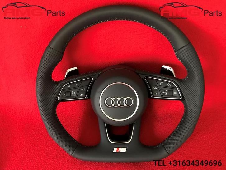 Audi S Line RS A4 S4 RS4 A5 S5 Stuur met Airbag Geperforeerd, Auto-onderdelen, Besturing, Audi, Nieuw, Ophalen of Verzenden